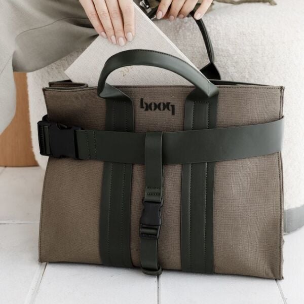 Kanvas Haki-Yeşil El ve Sırt Çantası