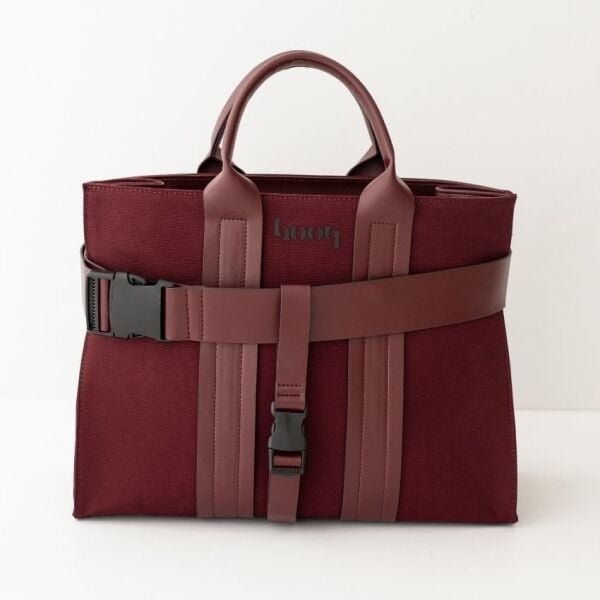 Kanvas Bordo El ve Sırt Çantası